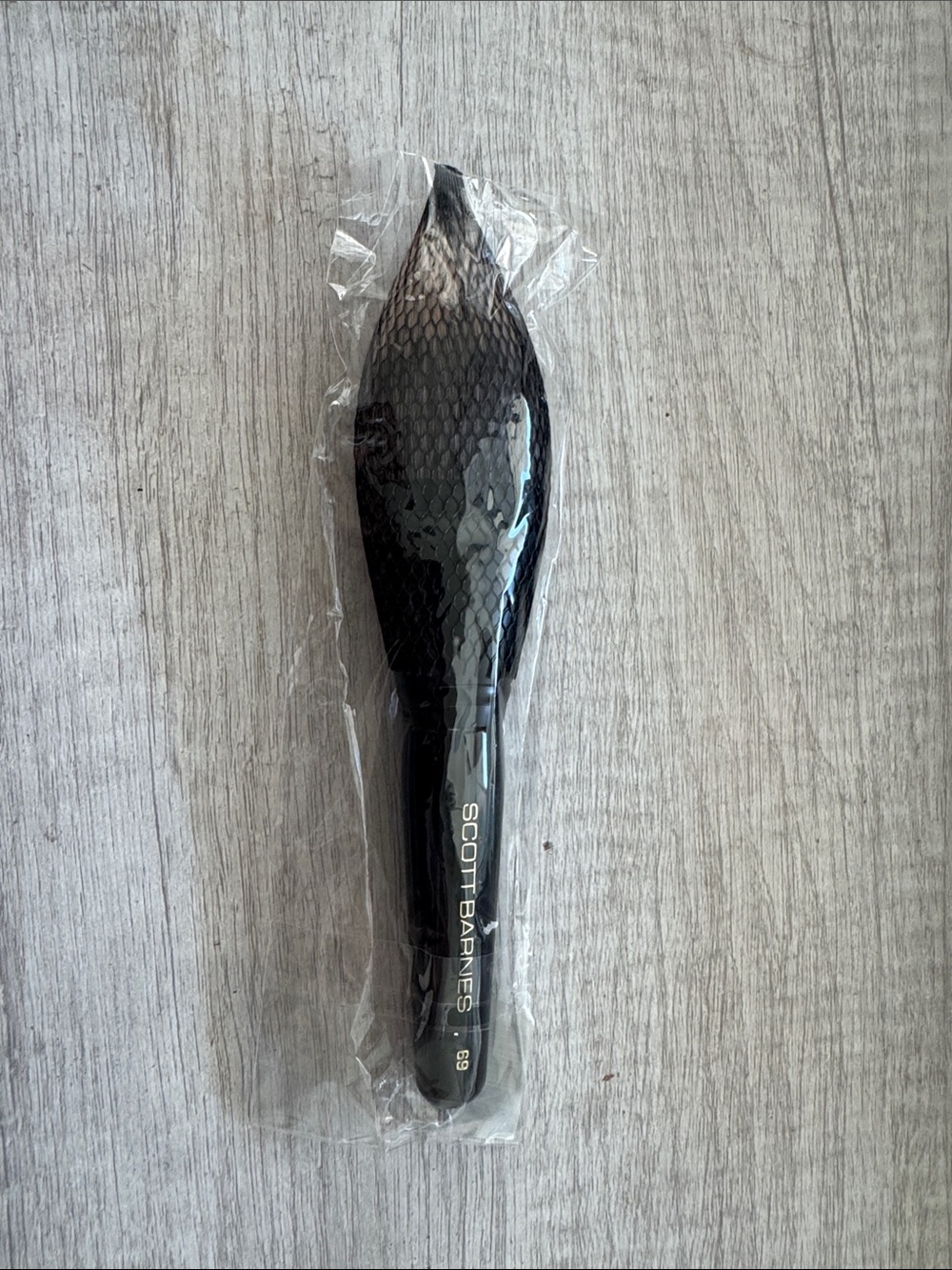 Scott Barnes Black Fan Makeup Brush #69 - Picture 2 of 3